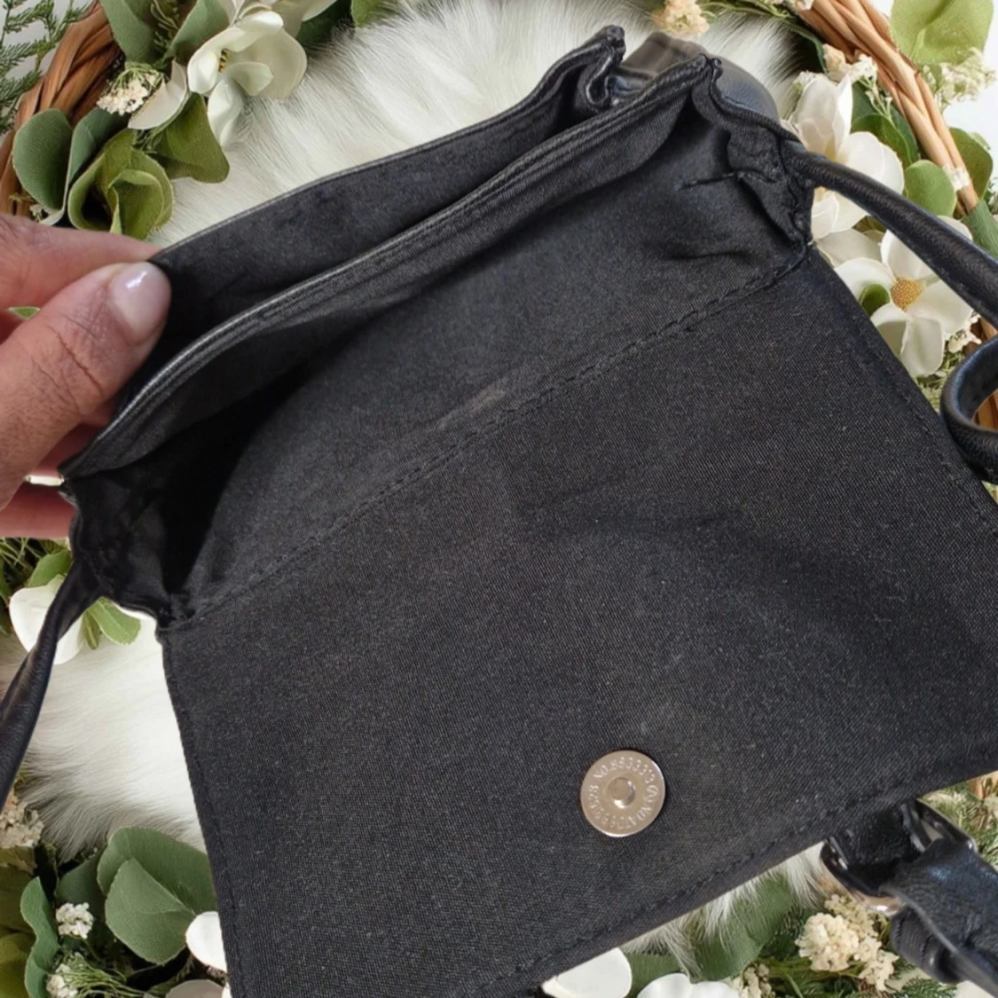 Svart axelväska - 2