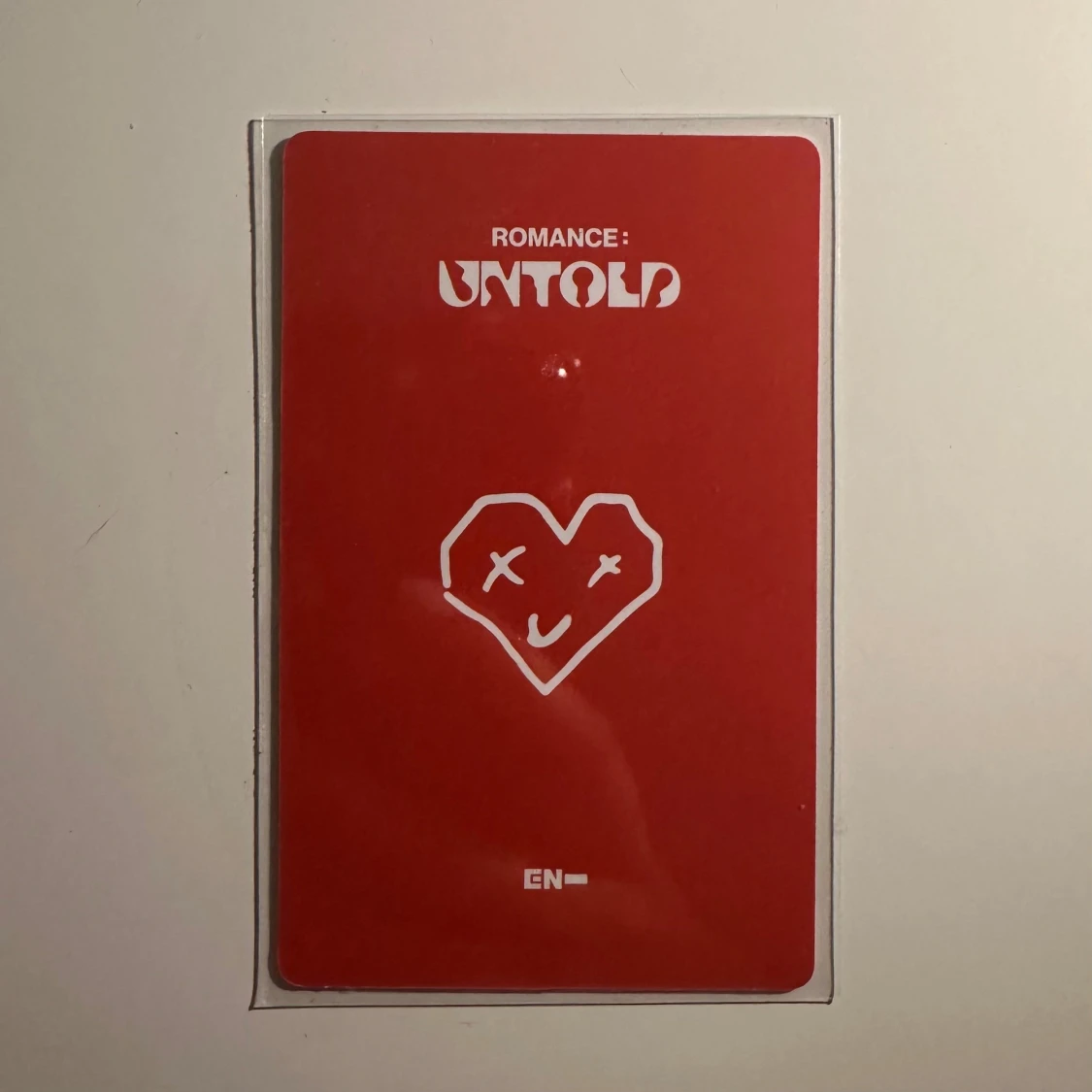 Heeseung Romance: Untold Photocard - 1