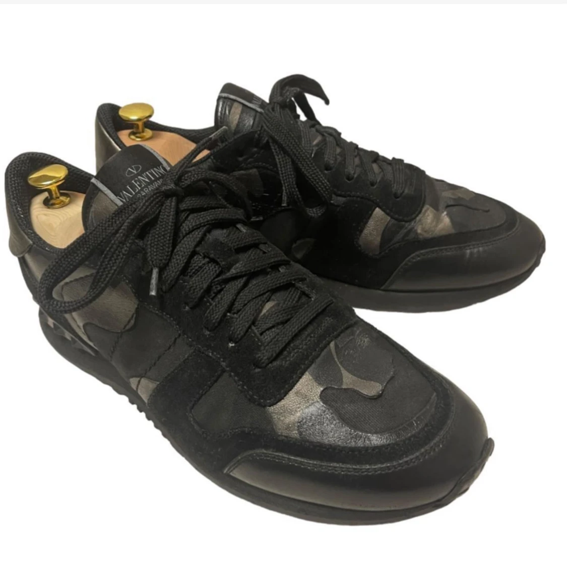 Valentino Rockrunner i svart och kamouflage - 2