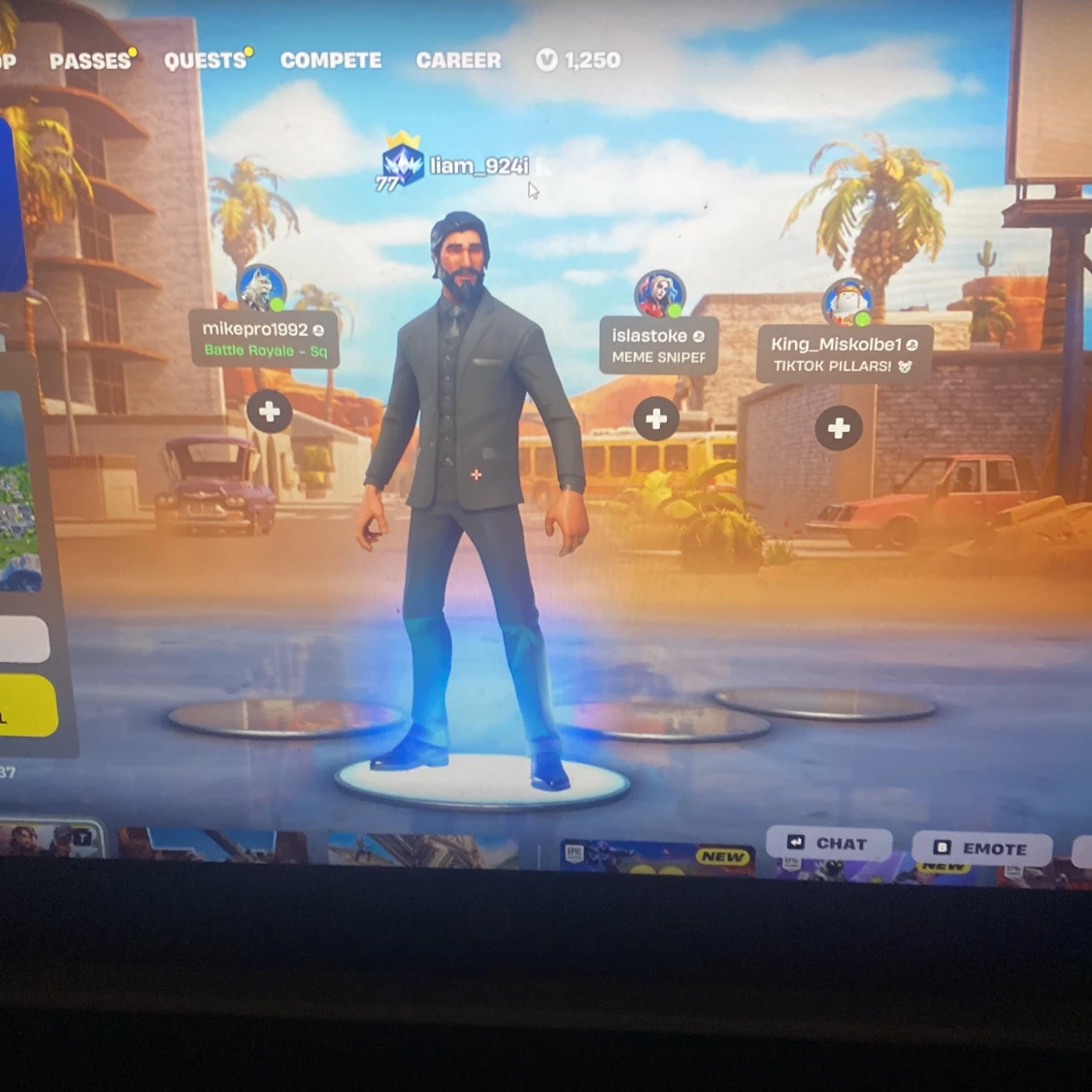 Fortnite konto full access kom med bud