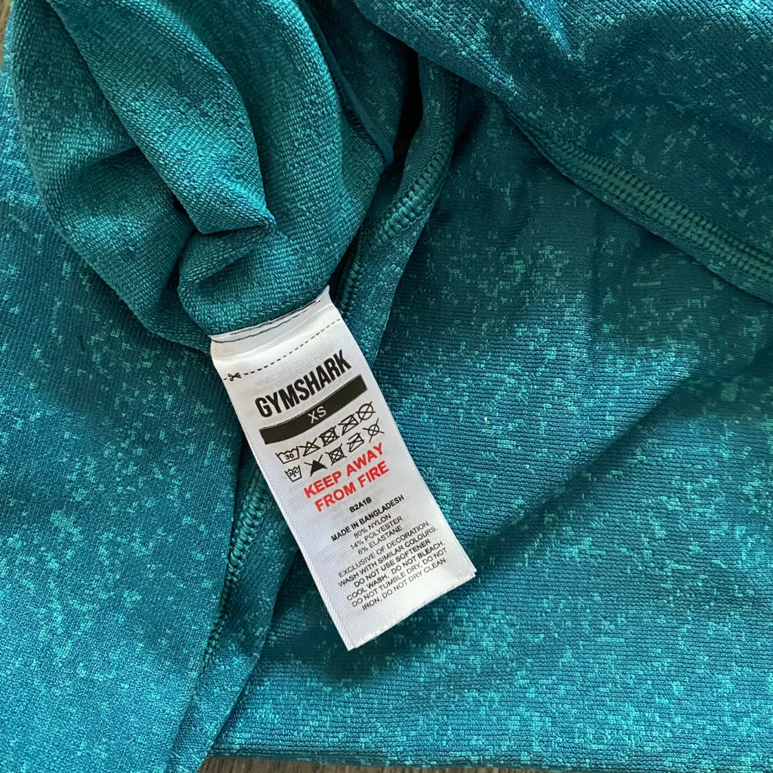 Turkosa träningstights från Gymshark - 3