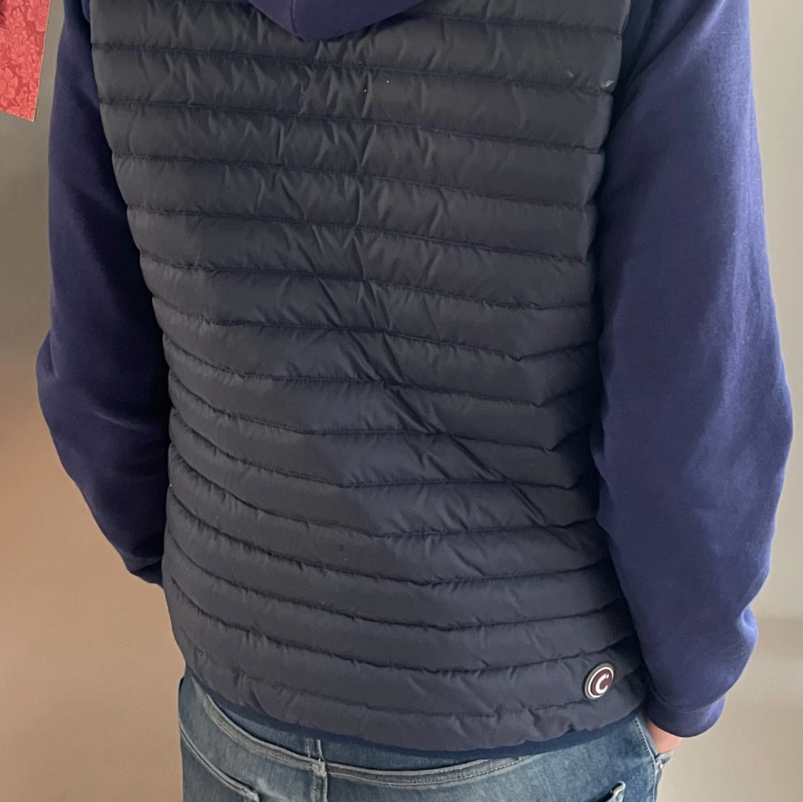 Mörkblå dunväst från Colmar - 4