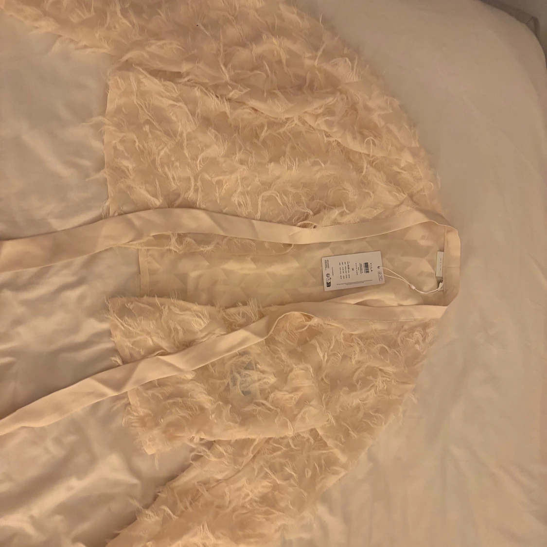 Beige cardigan jacka från Vila