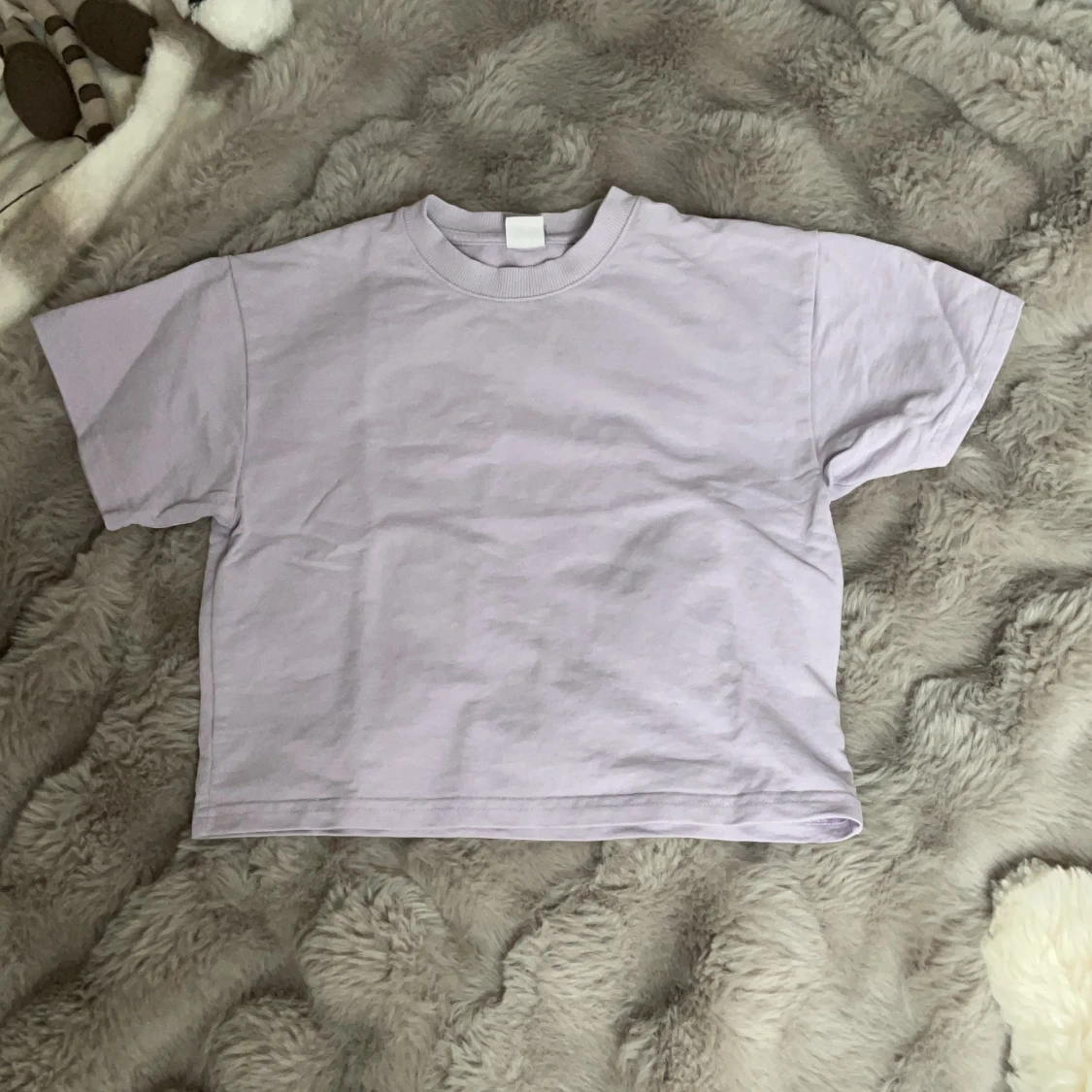 Ljuslila t-shirt från Lindex Kids