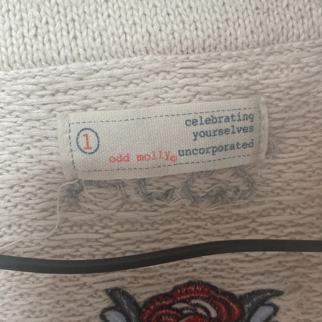 Beige stickad kofta från Odd Molly - 4