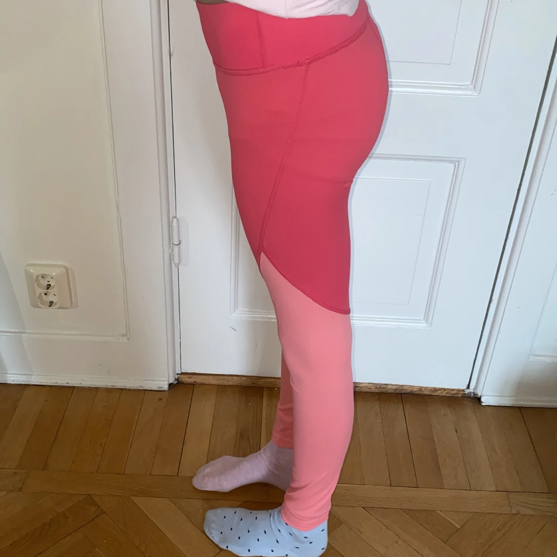 Tvåfärgade träningstights från SOC - 1