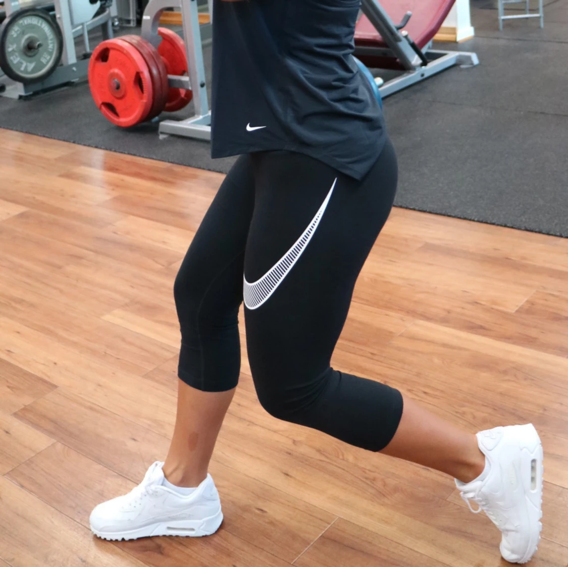 Svarta träningsleggings från Nike - 2