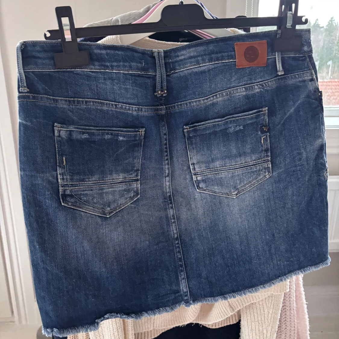 Blå jeanskjol från Le Temps des Cerises - 2