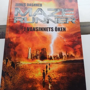 Maze Runner: I vansinnets öken - Spännande fortsättning i Maze Runner-serien av James Dashner. Följ Thomas och hans vänner när de navigerar genom en farlig öken i en värld av kaos och klimatförändringar. En bok fylld med action och mysterier som håller dig på helspänn.