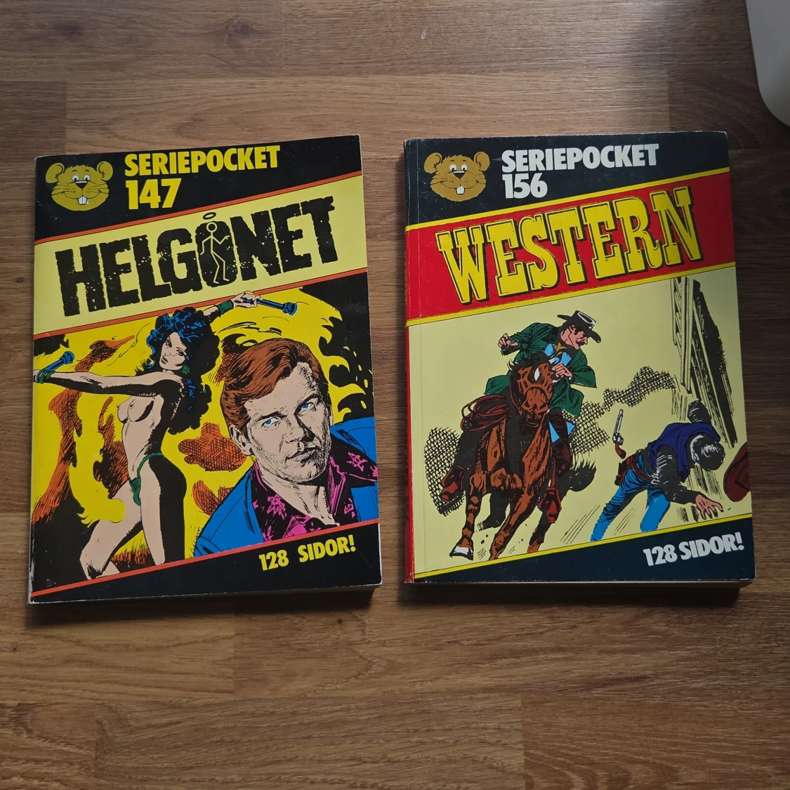 SeriePocket 147: Helgonet & Seriepocket 156 Western