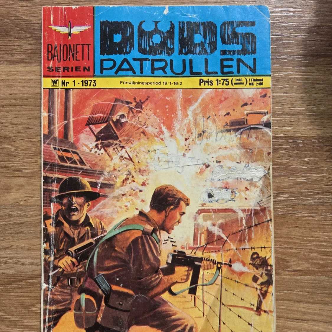 Dödspatrullen (Bajonettserien Nr 1, 1973)