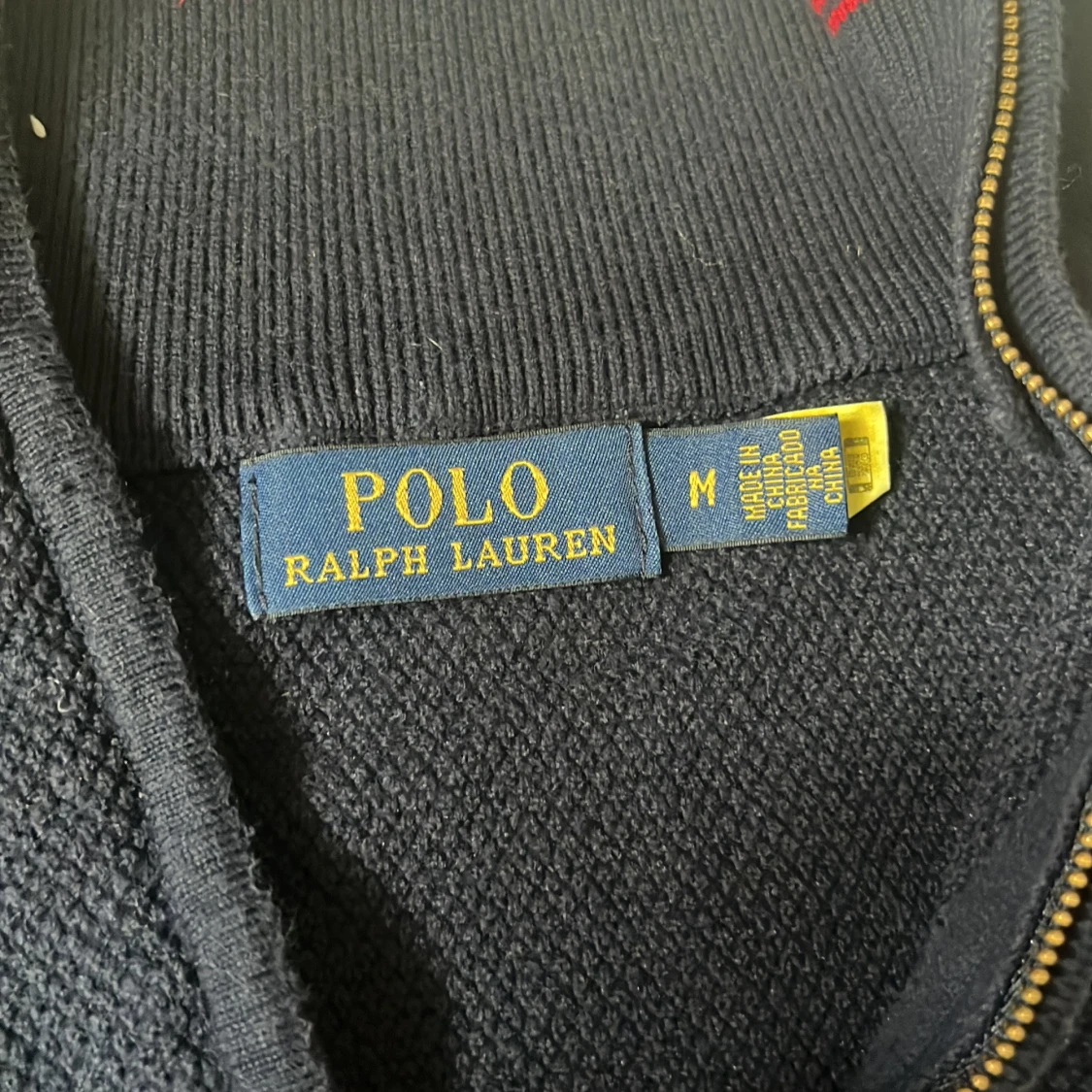Mörkblå half zip tröja Polo Ralph Lauren - 3