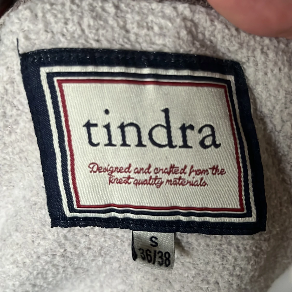 Brun hoodie med tryck  - 3