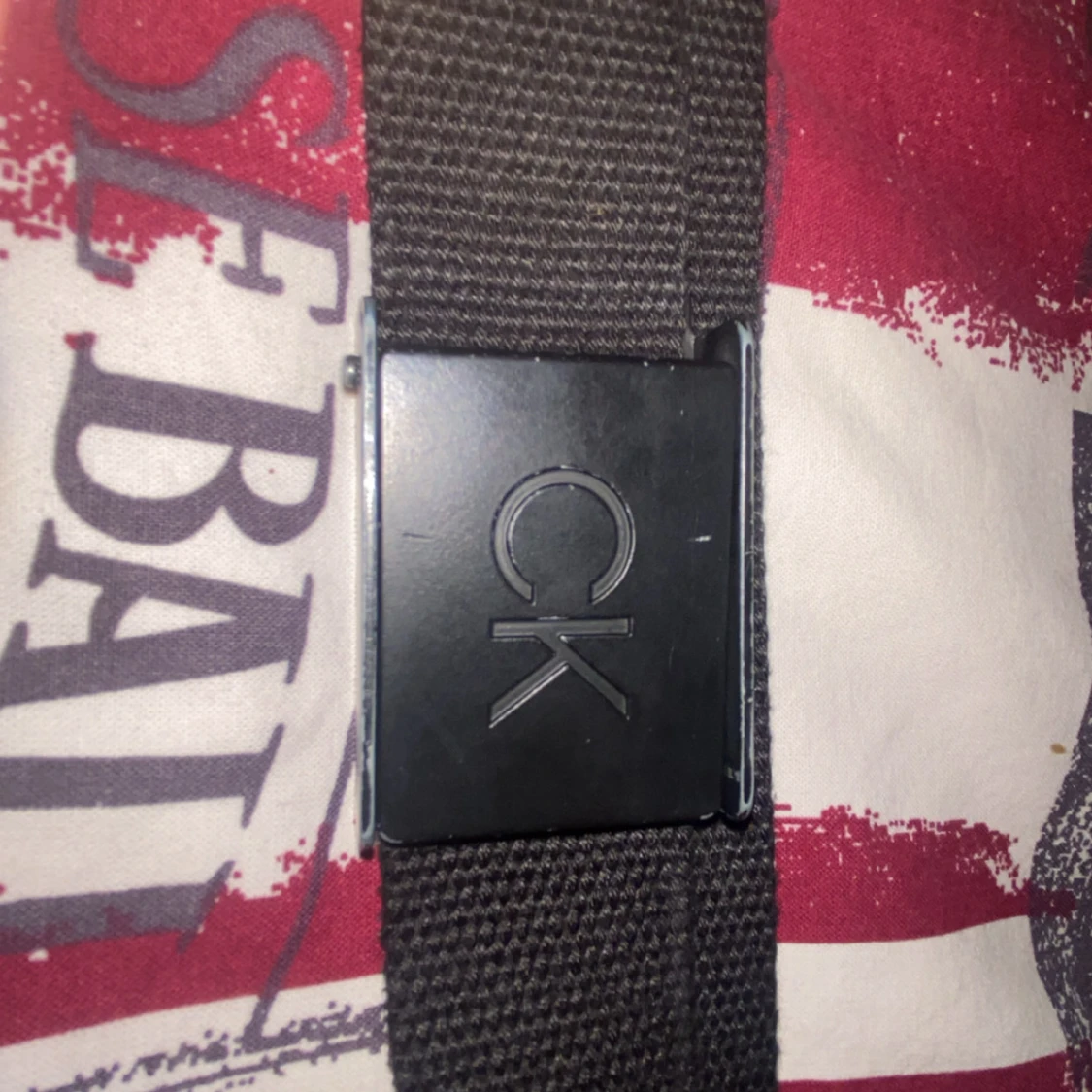 Svart bälte från Calvin Klein