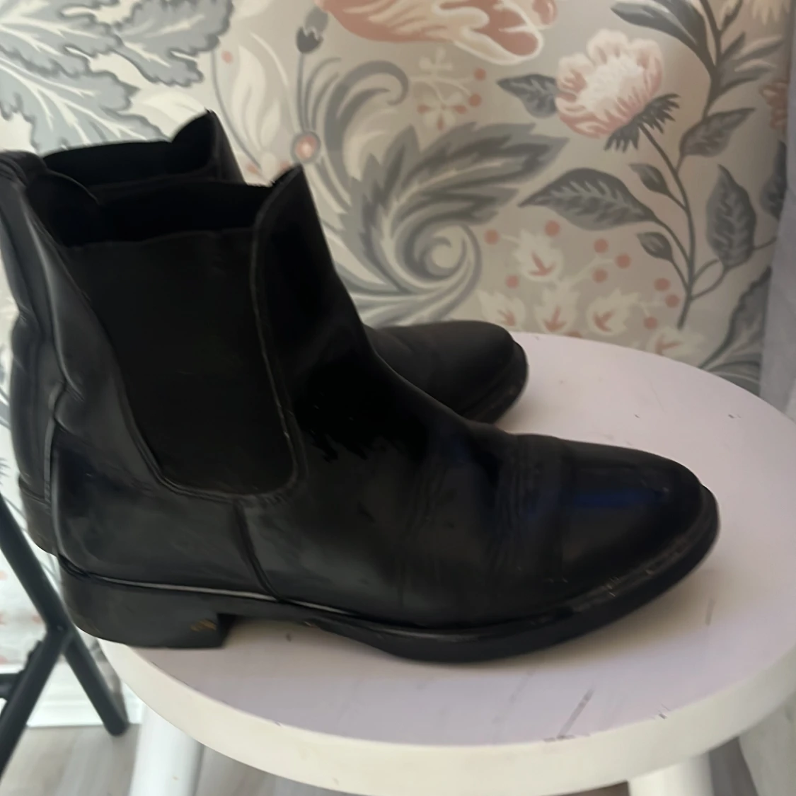 Svarta chelsea boots från CRW - 4