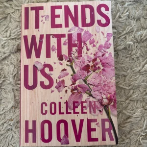 It Ends With Us - Roman av Collen Hoover, i nyskick 