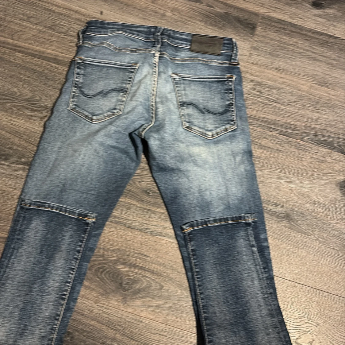 Blå slim fit jeans från Jack & Jones - 1