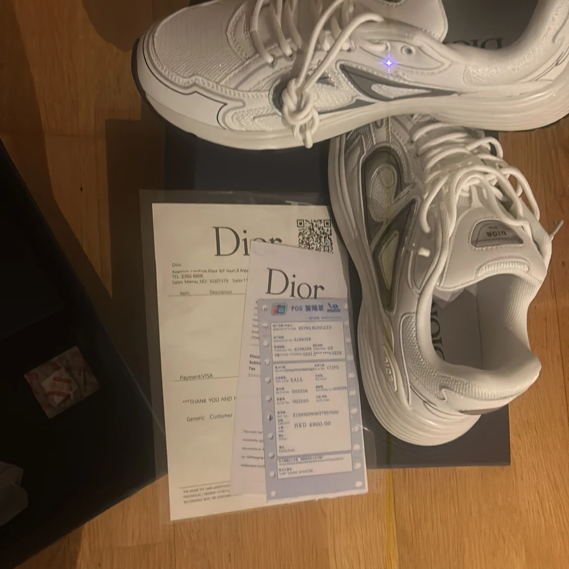Vita sneakers från Dior (b30) - 2
