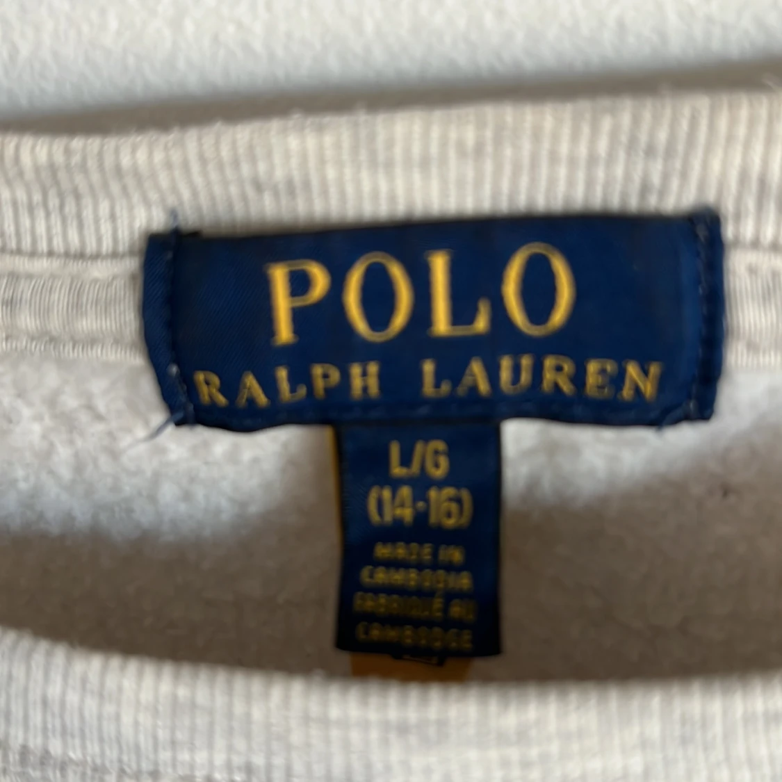 Grå sweatshirt från Ralph Lauren - 2