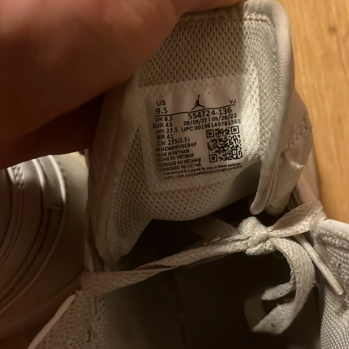 Nike Air Jordan 1 Mid Triple White - 2