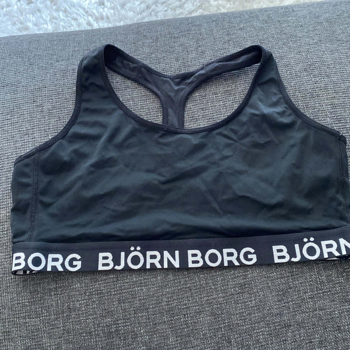 Svart sportig topp från Björn Borg