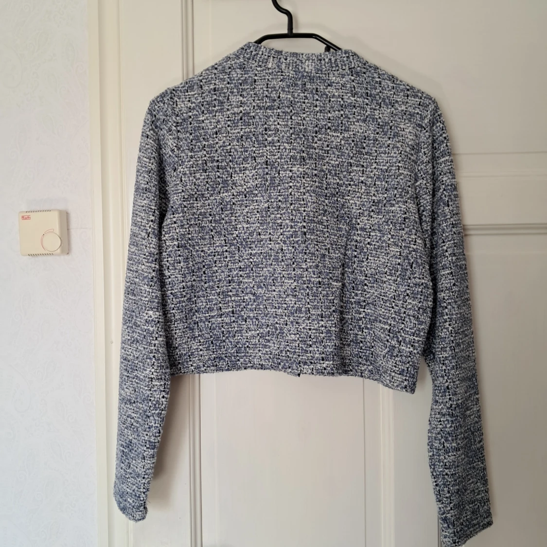 Glittrig blåvit cardigan från ONLY - 2