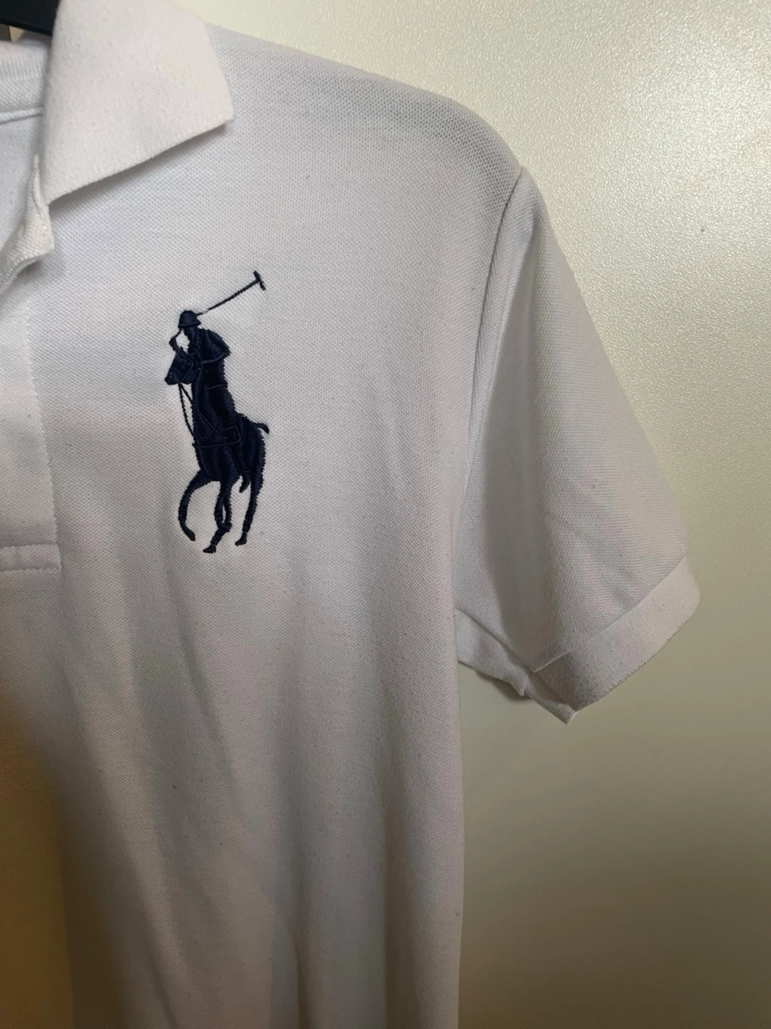 Vit pikétröja från Ralph Lauren - 1
