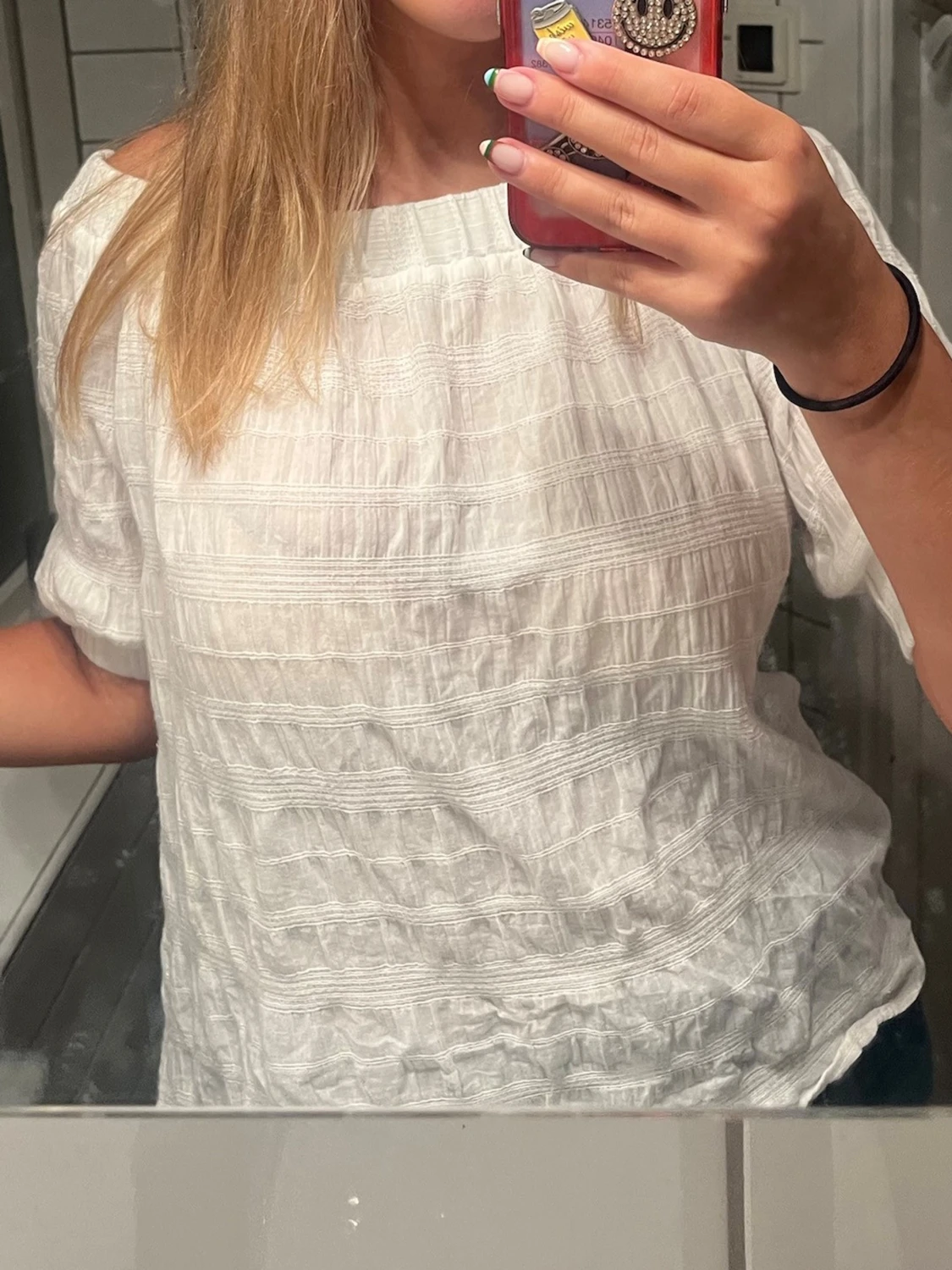 Vit blus  - 1
