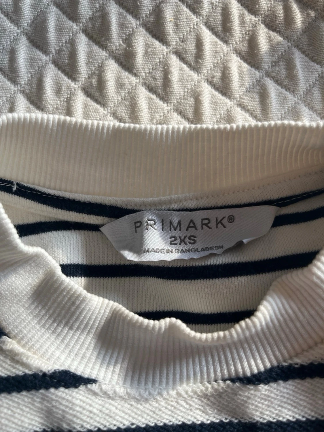 Randig croppad topp från Primark - 1