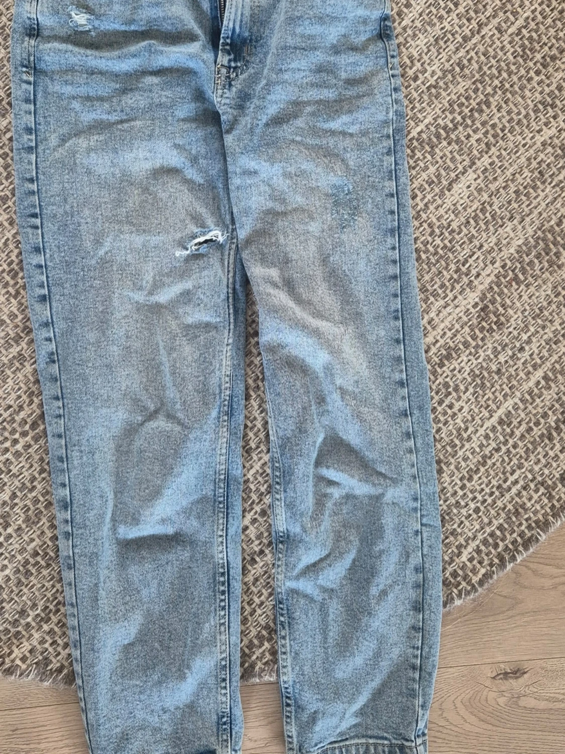 Ljusblå raka jeans från Pull&Bear