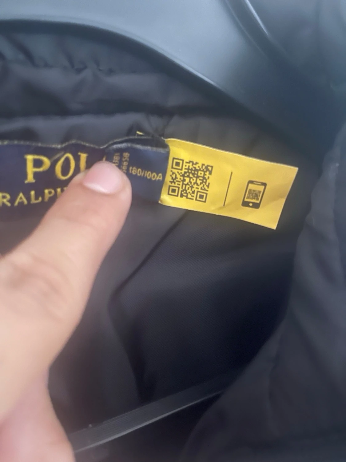 Svart dunjacka från Polo Ralph Lauren - 4