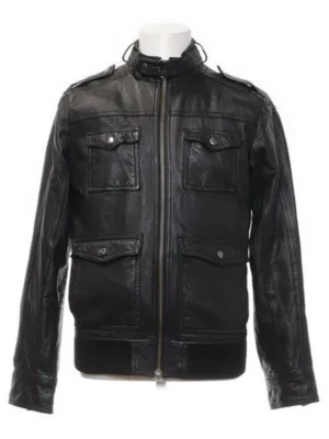 Vintage 80s delinquent leather jacket - 80s leather jacket