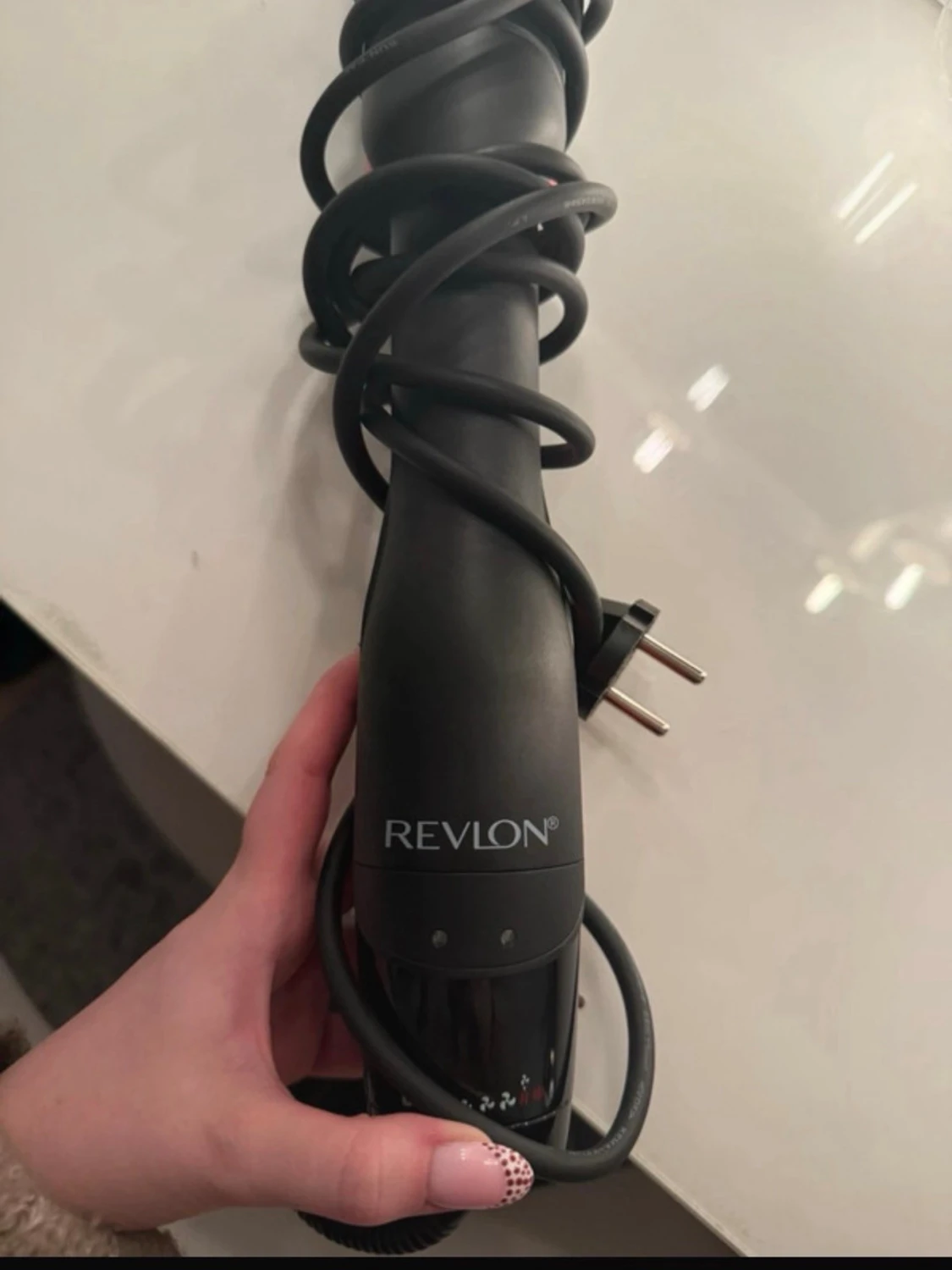 Revlon varmluftsborste svart