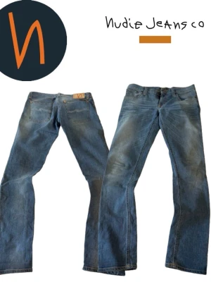 Nudie jeans - Säljer ett par snygga nudie jeans i fint skick och snygg tvätt.  Storlek W30 L34.  Skicka ett meddelande vid frågor🙌🏼
