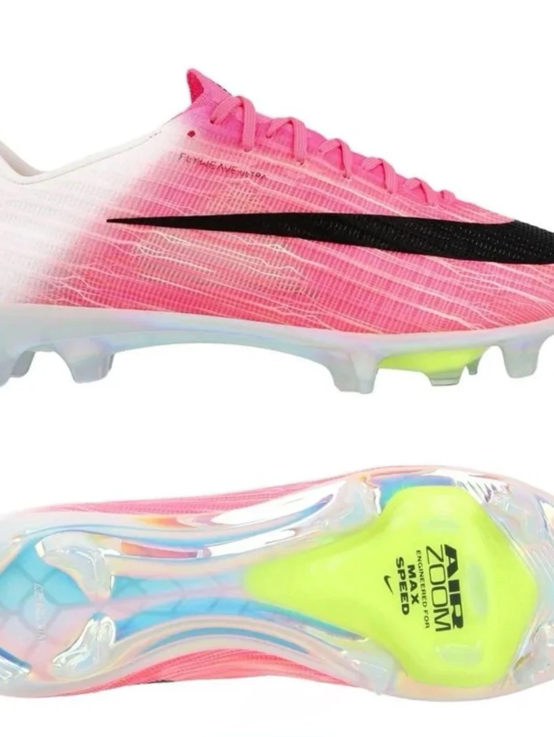 Nike rosa fotbollsskor Air Zoom
