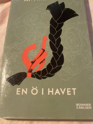 En ö i havet av Annika Thor - En ö i havet är en ungdomsroman av Annika Thor, utgiven av Bonnier Carlsen. Omslaget är grönt med en illustration av en svart fläta och ett rött band. Boken handlar om systrarna Steffi och Nelli som flyr från Wien till Göteborgs skärgård under andra världskriget.