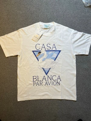 Vit Casa Blanca t-shirt med tryck - Helt ny.