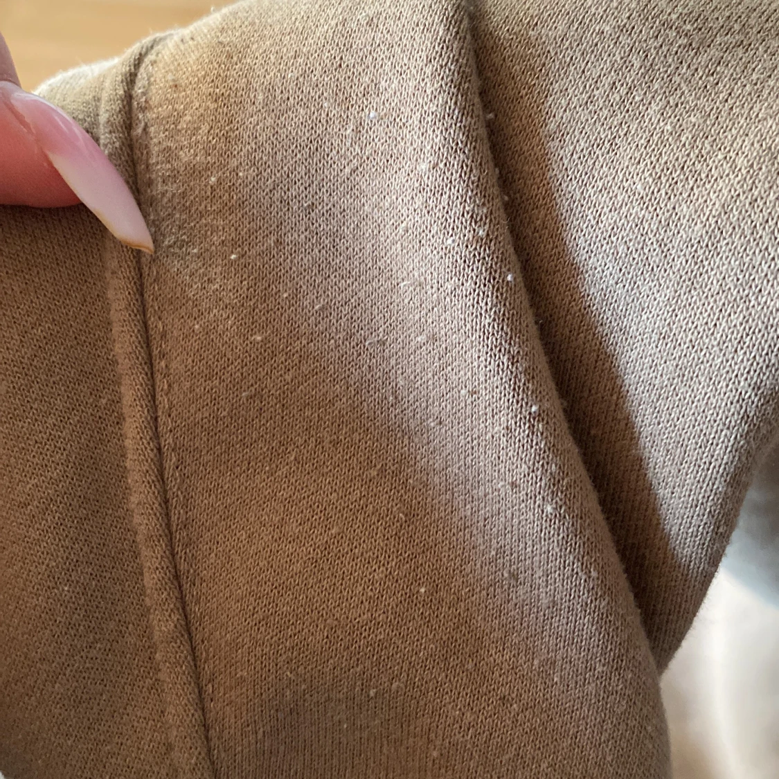 Brun hoodie från hm strl xs  - 91