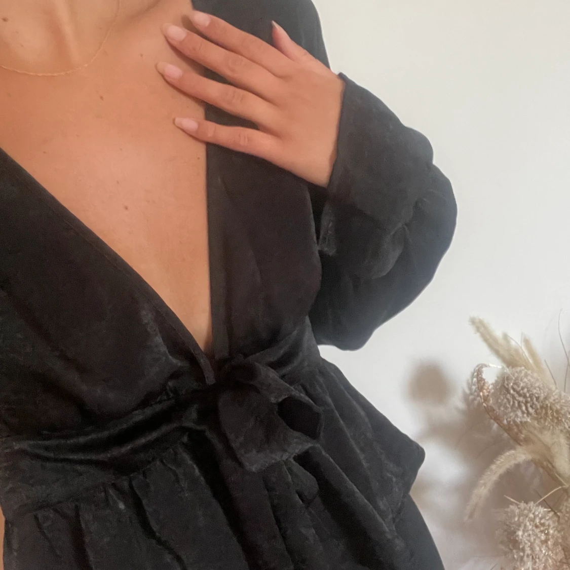 Svart blus/topp - 91