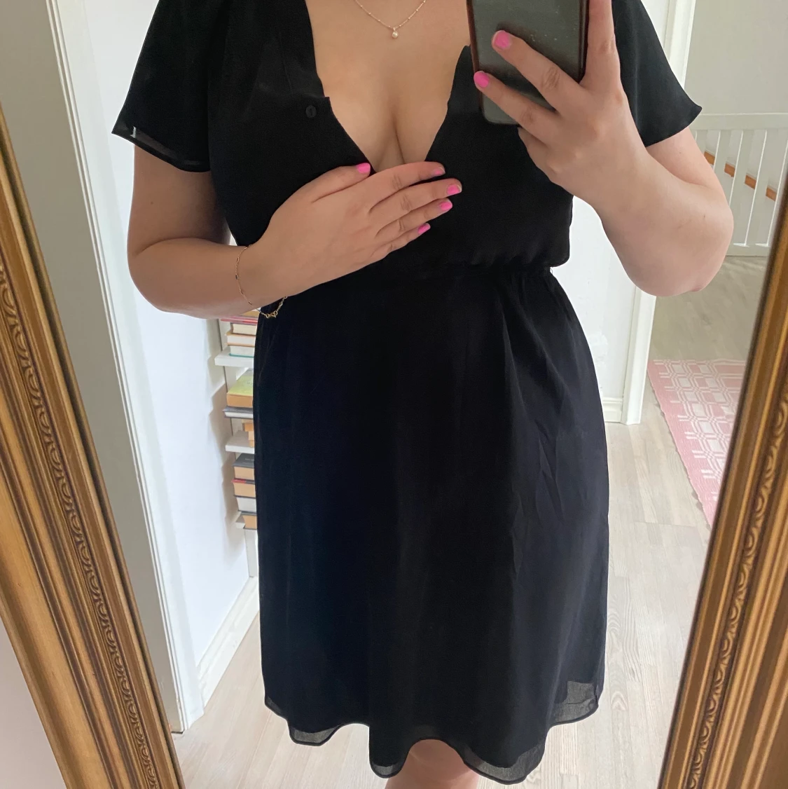 Svart klänning från hm