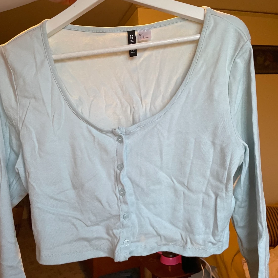 Långärmad croptop - 90