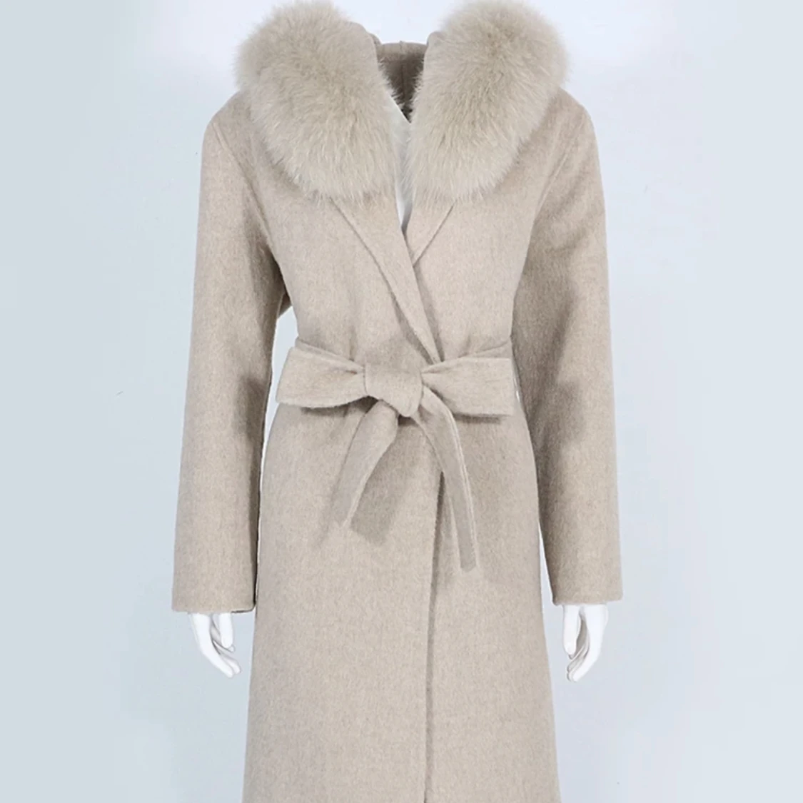 Oanvänd kappa med rävpäls, BUDA - 91
