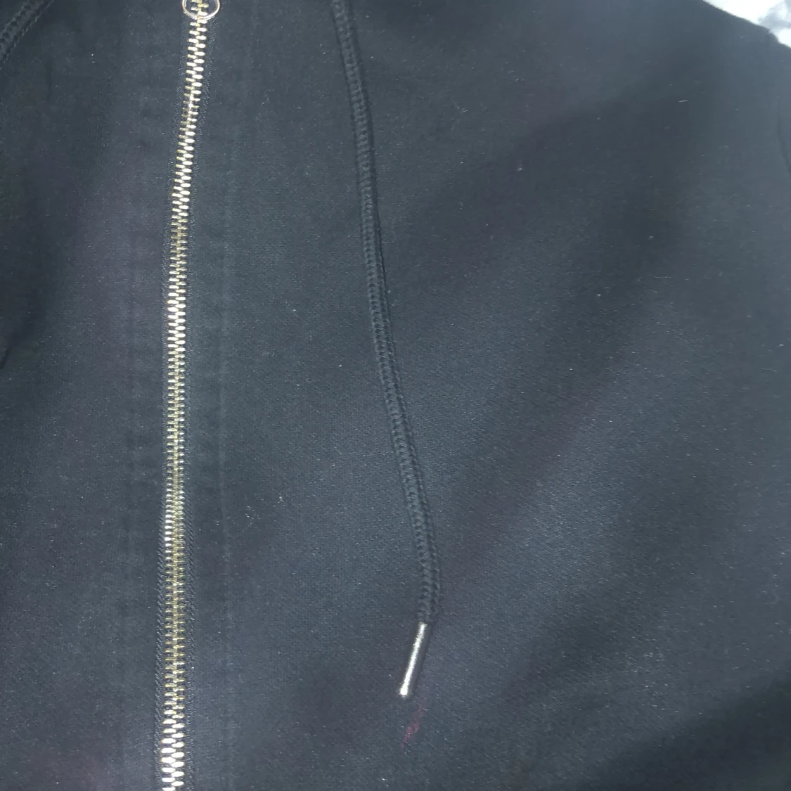 Svart törja med dragkedja  - 90