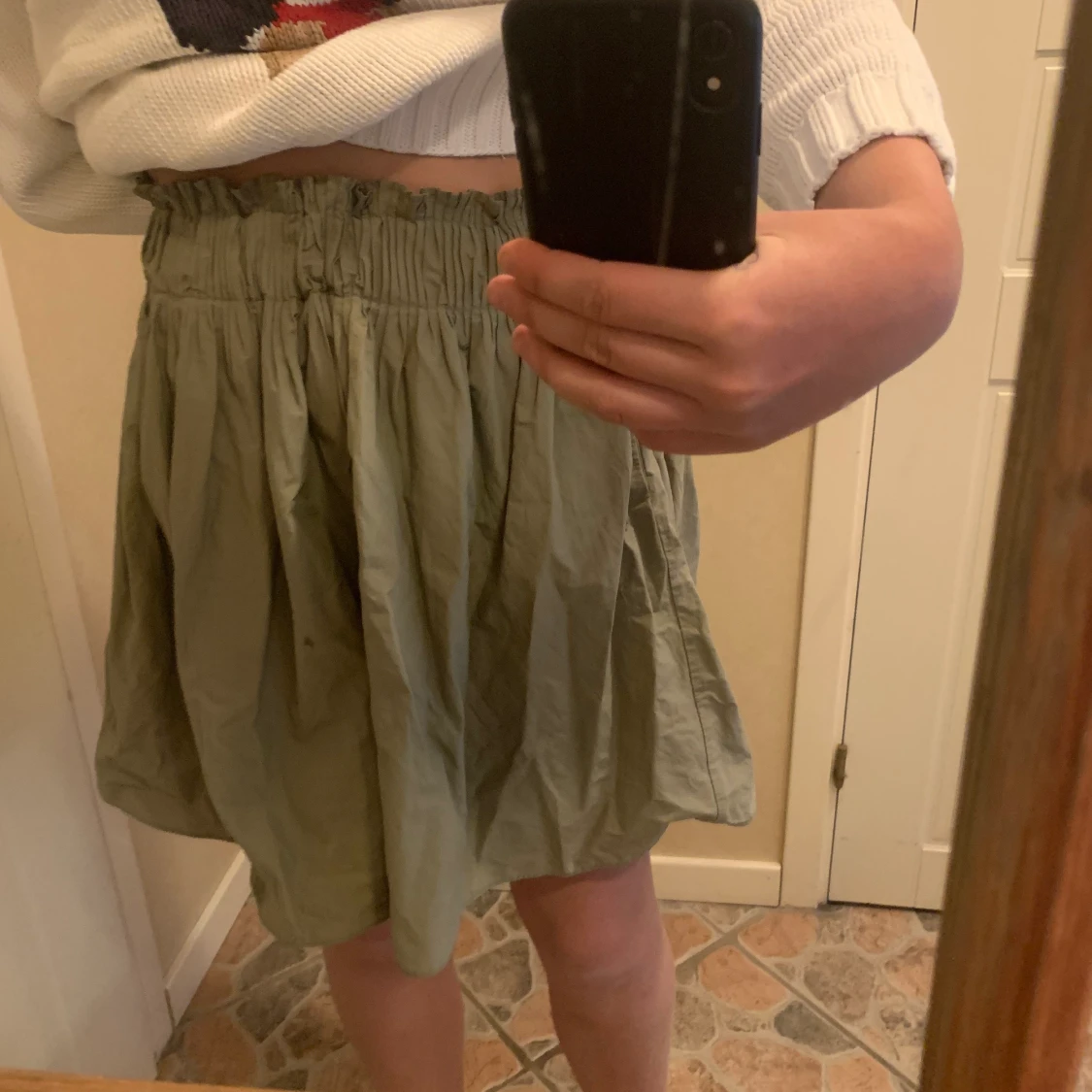 Grön kjol strl s - 90