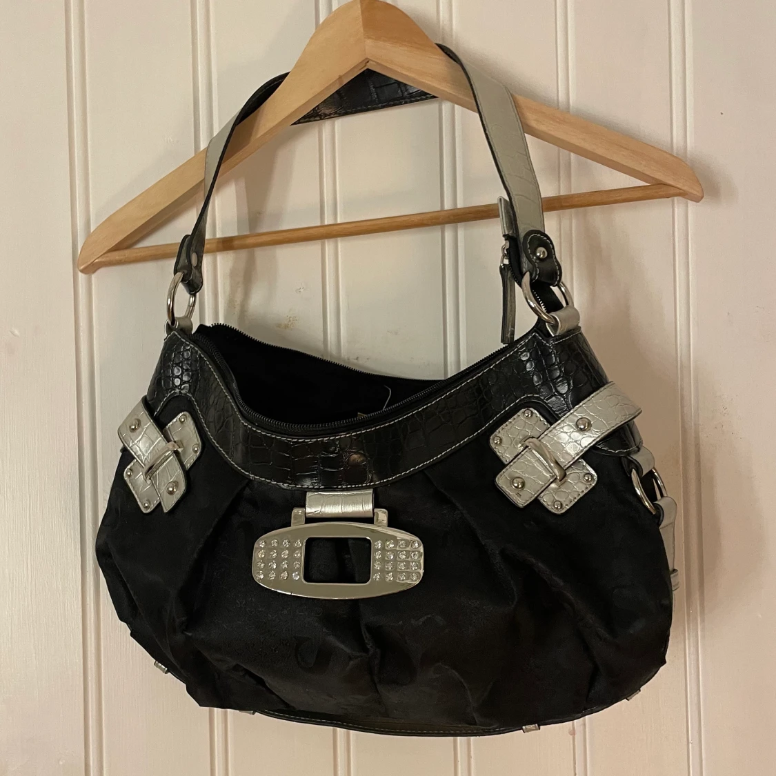 Vintage väska med rhinestones