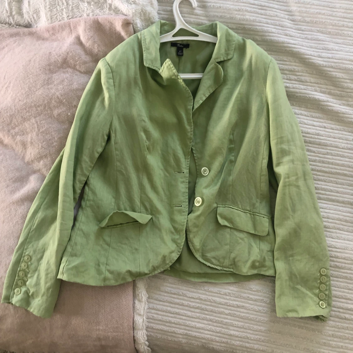 Grön Linne kavaj  - 90