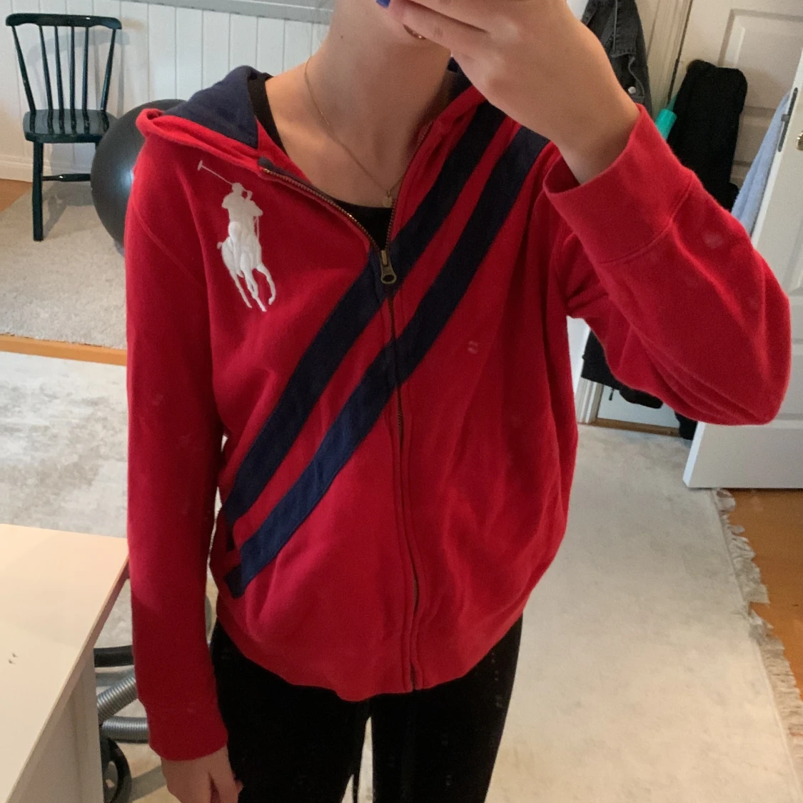 Ralph Lauren zip up hoodie - 90