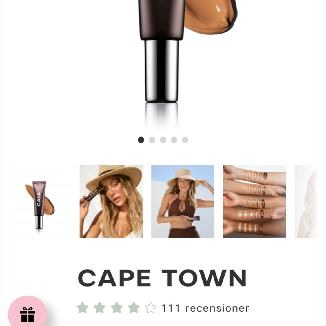 Liquid bronzer från caia  - 90