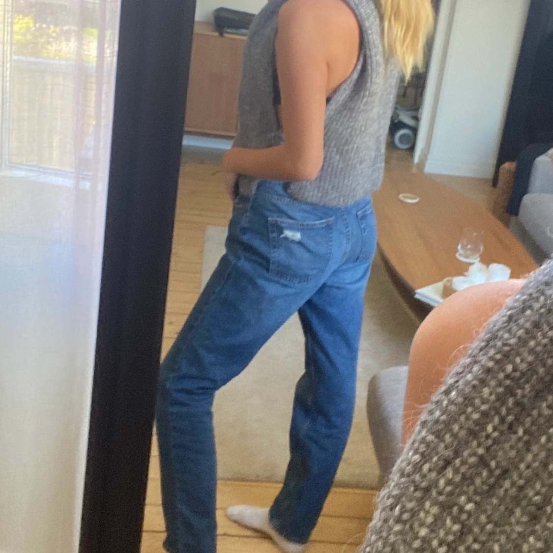 Lågmidjade jeans - 90