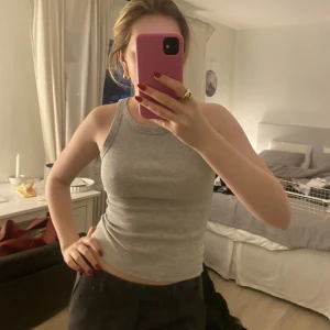 Grått linne - Köparen står för frakten💖